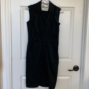 Worthington fitted black dress